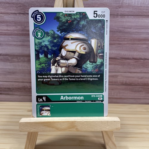 Arbormon bt6 049 digimon - arbormon, ccg
