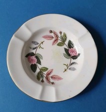 Rare Vintage Wedgwood "Hathaway Rose" Fine Bone China  Ash Tray Aschenbecher