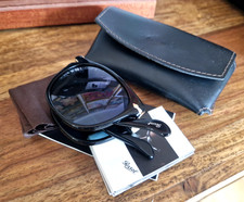 Original PERSOL Steve McQueen Black Sonnenbrille faltbar Klassiker 3028-S 52^22
