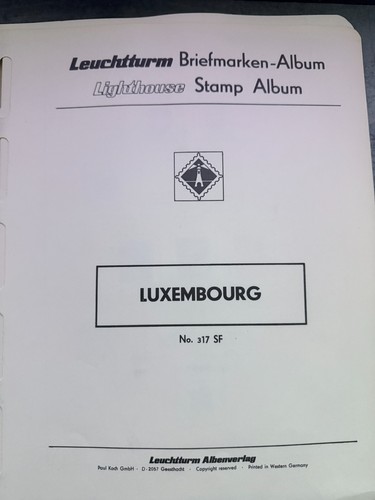 Luxemburg sammlung 50er 70er - luxemburg,,
