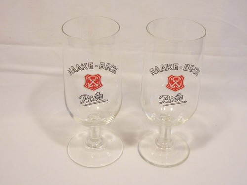 Alte haake beck pils gläser - haake,