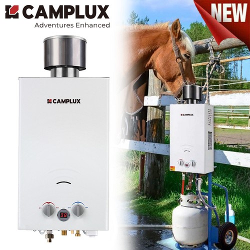 Camplux tankless gasdusche - camplux,