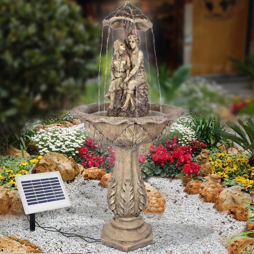 Solar brunnen springbrunnen - solar,