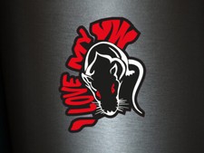 1 x Aufkleber I Love My Ratte