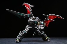 Fertig! Lucky Cat Micro Cosmos MC-03B Mini Beast Lord Meagzord schwarz 5er Set