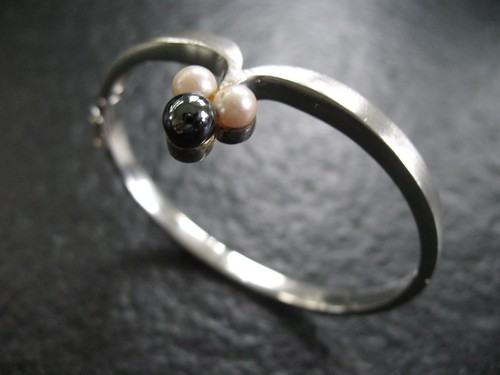 Armreif silber 925 perli - armreif,