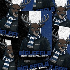 100x Bielefeld Aufkleber/