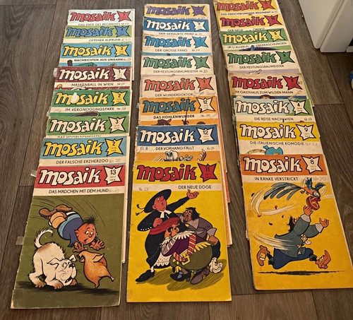 Mosaik digedags comicbuch - mosaik,