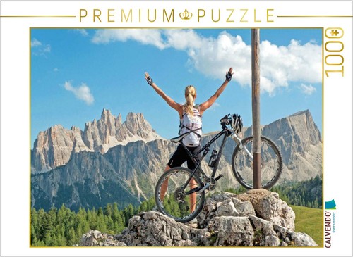 Calvendo puzzle mountainbiken - calvendo,