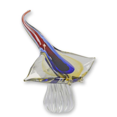 Glasfigur mantarochen - glasfigur,