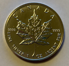 Maple Leaf, 9999 Silber Münze 1 Unze OZ, Canada !!! Jahrgang bitte wählen !!!
