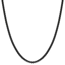 Herren halskette schwarz - herren,