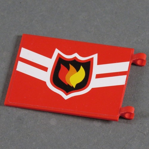 Lego city feuerwehr fahne - feuerwehr,