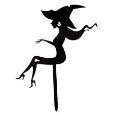 Halloween Hexe Caketopper