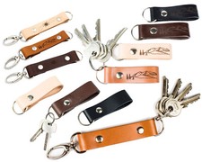 Schlüsselanhänger aus Leder
