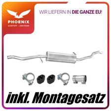 VW Sharan 1.9 2.0 TDi (2002-2010) Mittelschalldämpfer Auspuff Mit E-Prüfzeichen