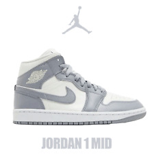 Jordan 1 Mid Stealth Grau Nike