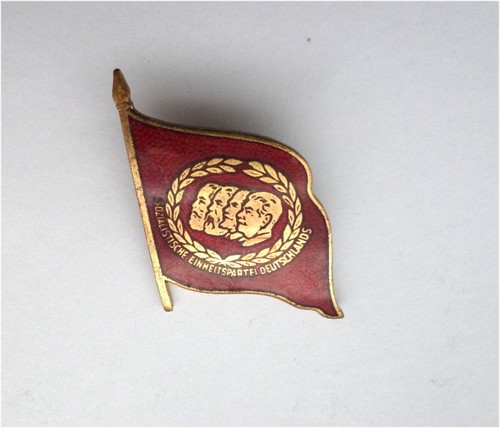 Ddr sed partei abzeichen - partei, karl