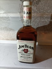 1 L Jim Beam Kentucky Straight Bourbon Whiskey 5 Köpfe Six Generations sehr alt