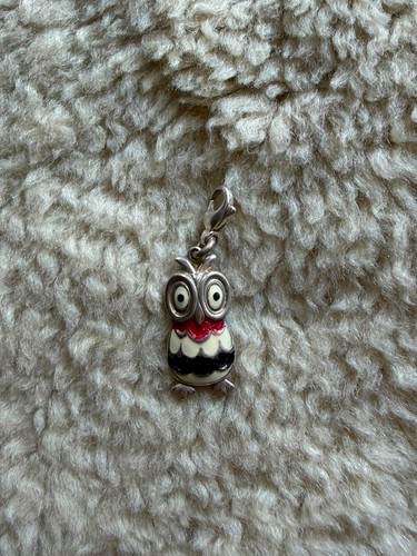 Lustige eule charms 925 - 💚lustige, eule/charms/925