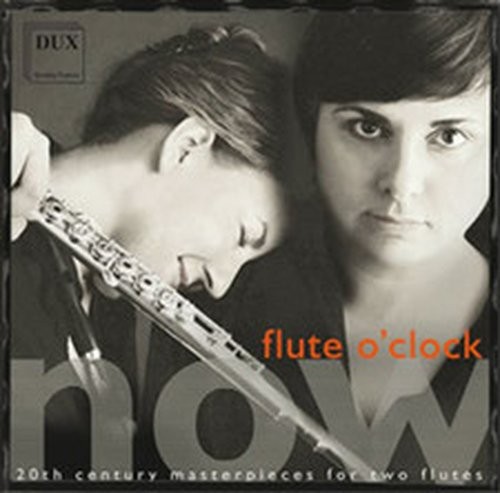 Flute clock - flute, o'clock