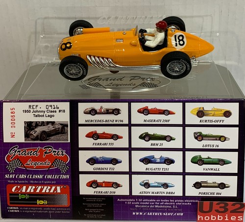 Slot car cartrix - car, talbot