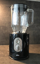 Braun Standmixer JB 5160 in Schwarz fürs Eis-Crushen, Smoothies und vieles mehr.