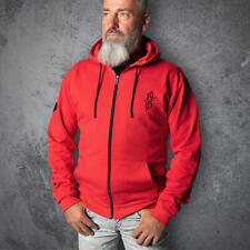 Sweatjacke 1903 - Rot - Hoodie - Perfekt für Harley Fans - Gr. XS-5XL
