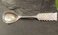 Wunderbarer Silber Löffel Kaffeelöffel Elch Schweden C.O. Persson Samisch 1952