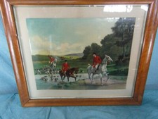 Kunstdruck in antikem Rahmen