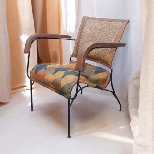 Retro patchwork leder - patchwork,