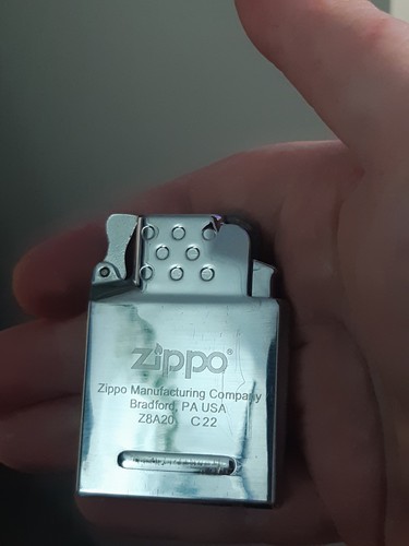 Zippo inlay gas gelbe - zippo,, gas,