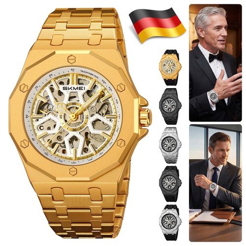 Herren skelettuhr automatik - herren,