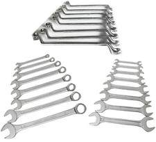 FAMEX Schraubenschlüssel Set Maulschlüssel Ringschlüssel Satz Maul Ring 2. Wahl