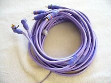 High Resolution OFC Audio Y-Cable, 4xCinch auf 2xCinch, 5 Meter Audiokabel