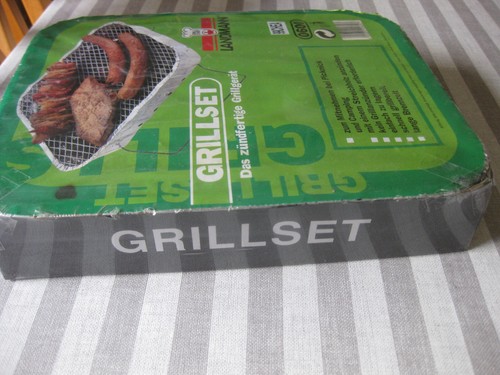 Einweggrill grillkohle - einweggrill,