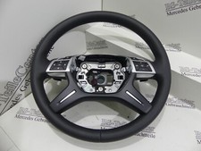 Mercedes G GL ML W463 X166 W166 original Lederlenkrad Lenkrad 1664609003 schwarz