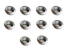Edelstahl Griffmulde Muschelgriff Mulde Möbelgriff Ø41mm konisch 10 Stück