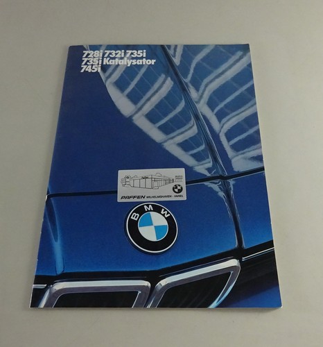 Faltprospekt bmw e23 728i - bmw,
