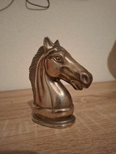 Alte Pferdekopf Spardose Metal