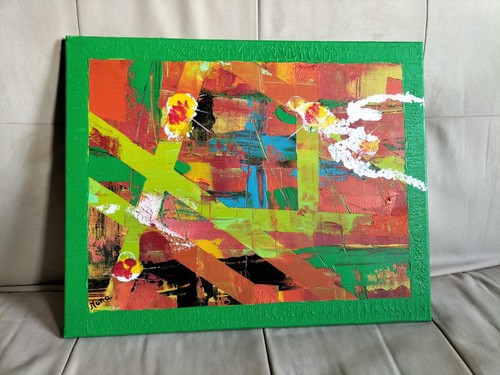 Abstrakte kunst acryl auf - in,