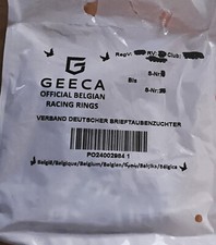 10 Brieftauben Ringe 2025 -