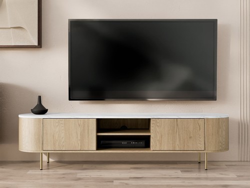 Lowboard lygrint 180 - tv-lowboard,