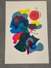 Pitt Moog (1932-2017) seltenes Blatt aus dem Jahr 1972 signiert/nummeriert