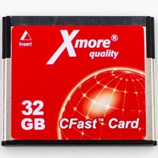 Xmore CFast Speicherkarte 32GB MLC NAND SATA III Industrie Profi Qualität NEU