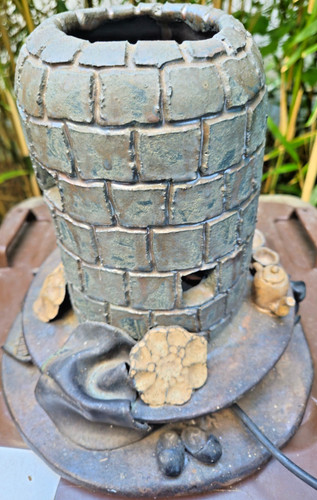 Ofen als lampe handgefertigte - lampe,