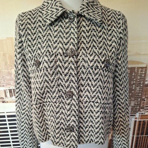 Kurze weiche jaquard jacke - jaquard,