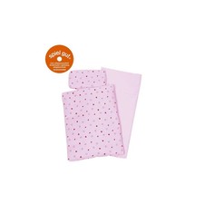 Puppenbettzeug Herz/Krone