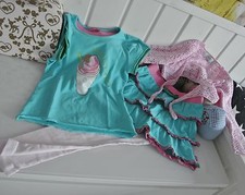 Bomba Rock 122 128 Shirt 134 140 Leggings No Name 116 Zara Strick Jacke 110 Set