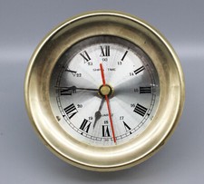 Schiffsuhr Messinggehäuse